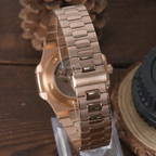 NAUTIKO | Rose Gold Royal Blue