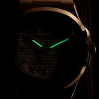 NAUTIKO | Arabic Rose Gold - White