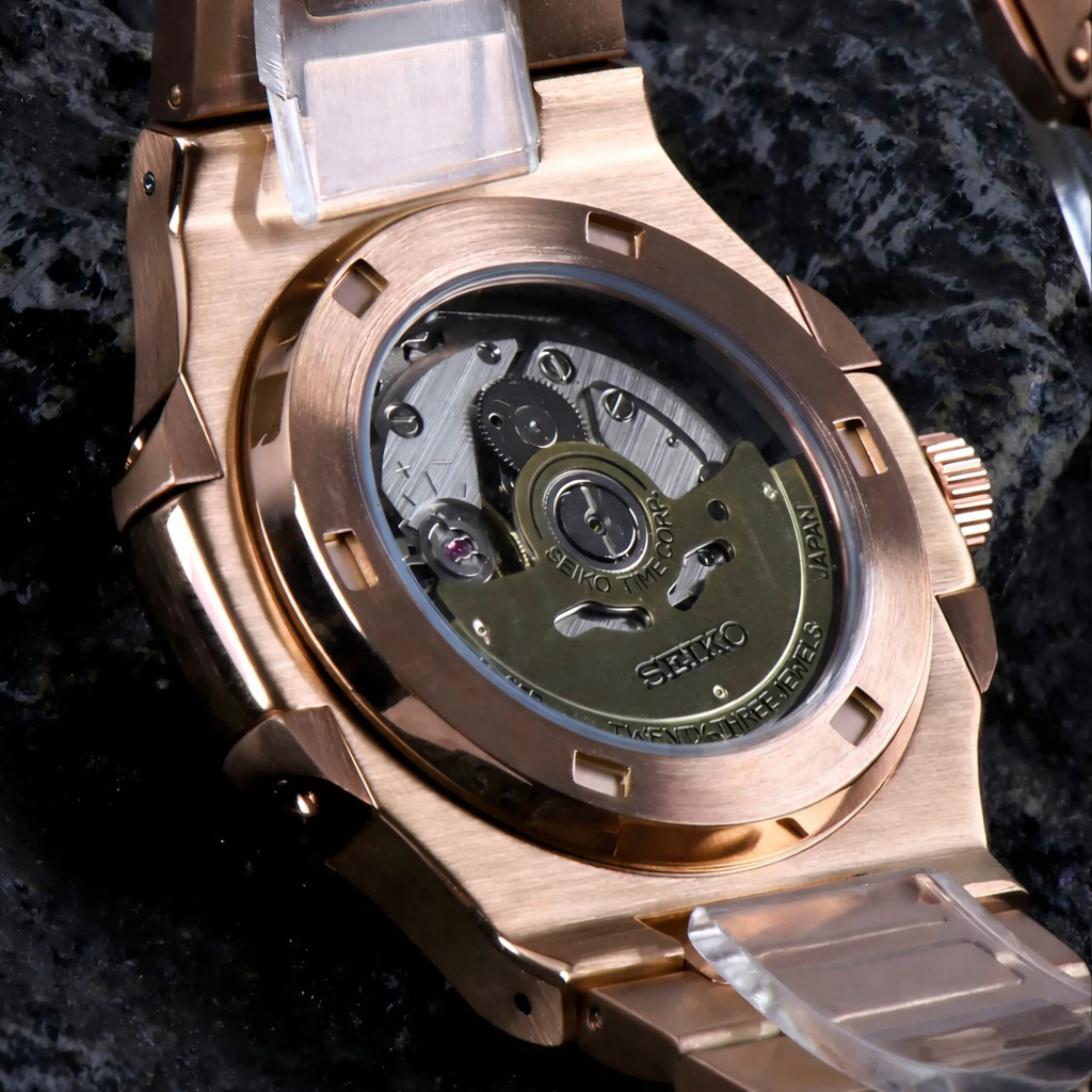 NAUTIKO | Rose Gold Brown