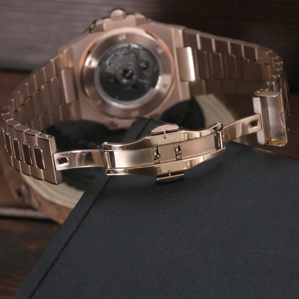 NAUTIKO | Rose Gold Black