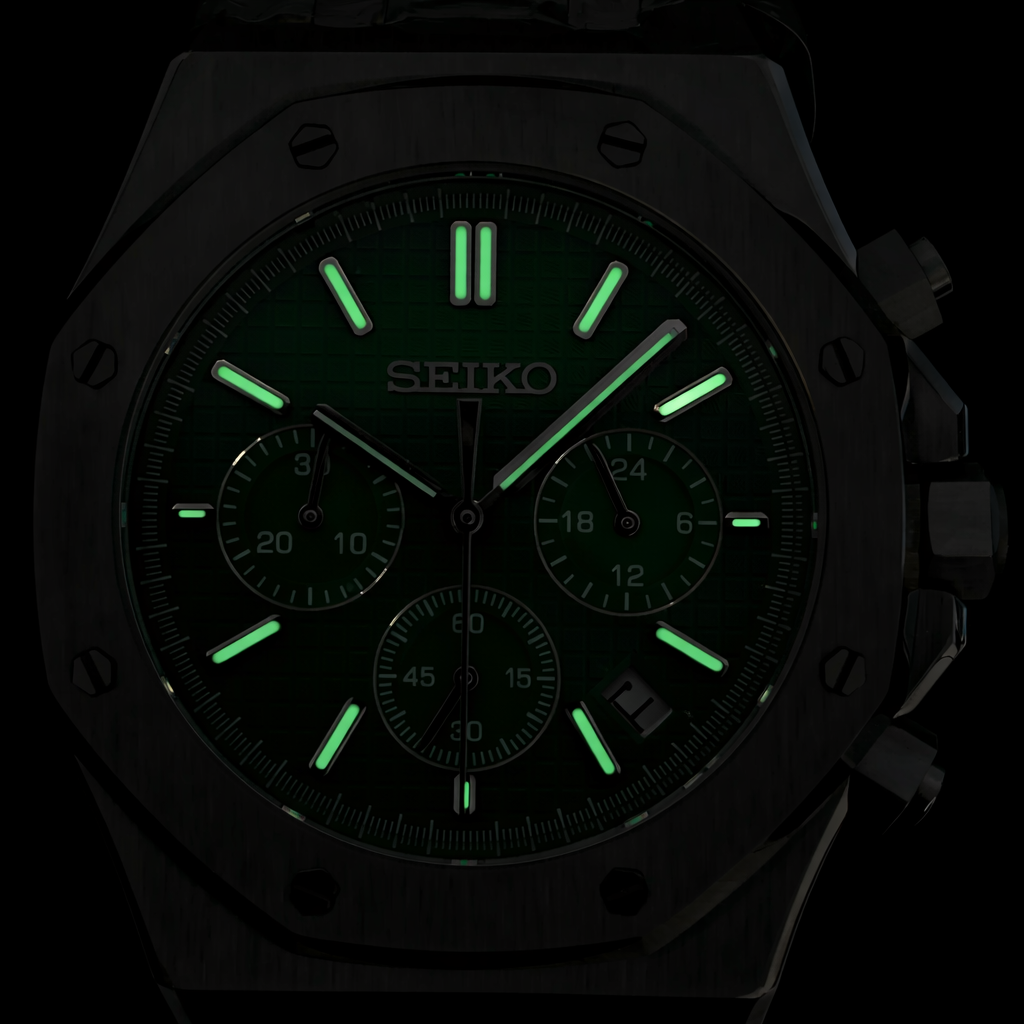 Royal SEIOAK | Chrono Green