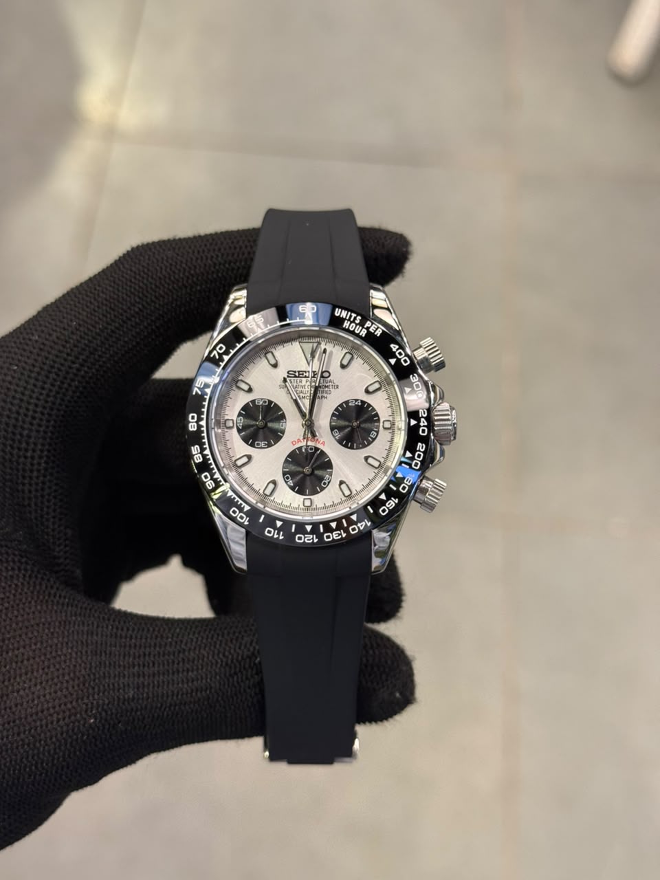 Seiko mod nautilus + Daytona panda - Shubham