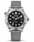 Seiko Mod Seamaster Midnight Tidal Black Stainless Steel
