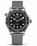 Seiko Mod Seamaster Obsidian Frost Stainless Steel