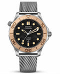 Seiko Mod Seamaster Rose Gold Eclipse Stainless Steel