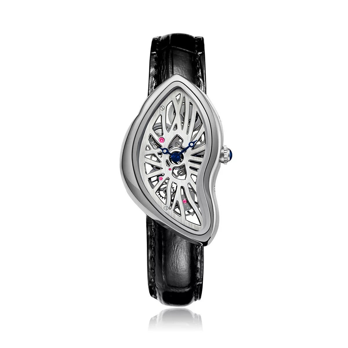 Seiko mod Crash Skeleton - Silver