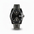 SEIJUST | Geometric Black Dial