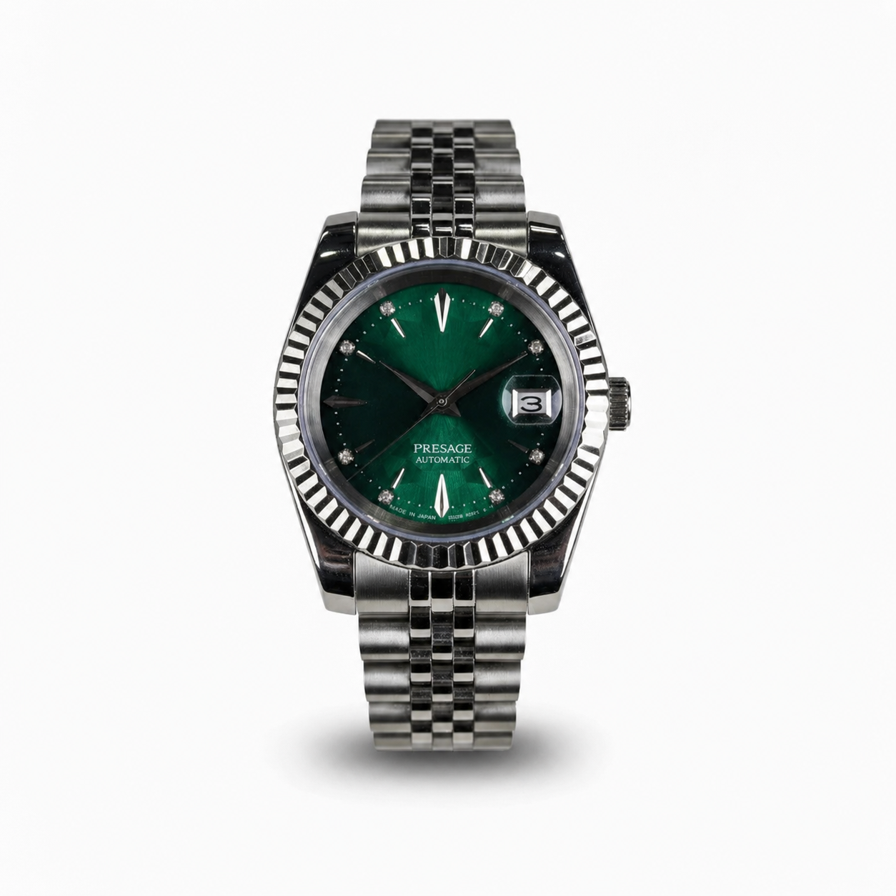 SEIJUST | Geometric Green Dial