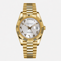 SEI-DAYDATE | Yellow Gold - White Arabic