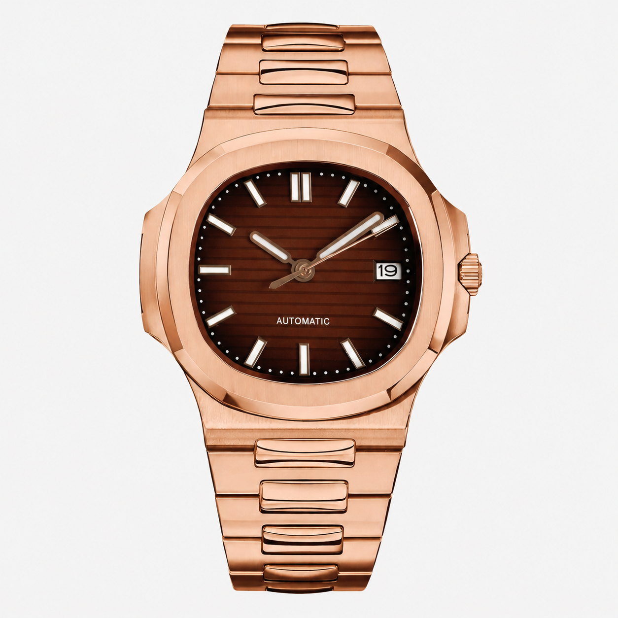NAUTIKO | Rose Gold Brown
