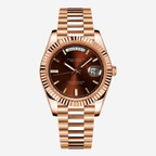 SEI-DAYDATE | Rose Gold Chocolate