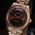 SEI-DAYDATE | Rose Gold - Chocolate Arabic