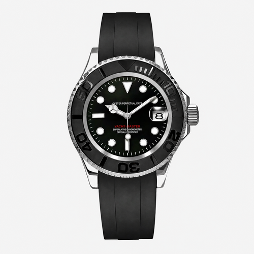 SEIMARINER black dial dive Seiko mod watch