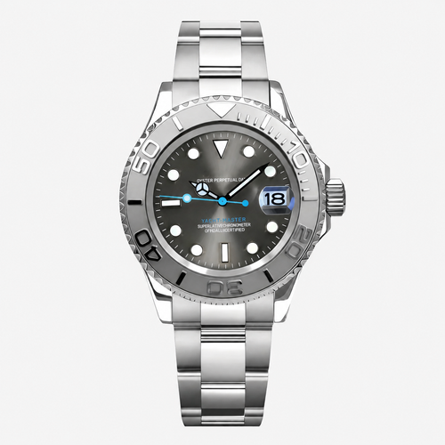 SEIMARINER silver dive Seiko mod watch
