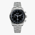 Speedseiko black racing chronograph Seiko mod watch